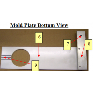 Patty-O-Matic Protege Mold Plate Bottom View